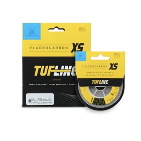 Mustad 200 Yard x 8 lbs Test Clear Fluorocarbon Fishing Lure XS8200